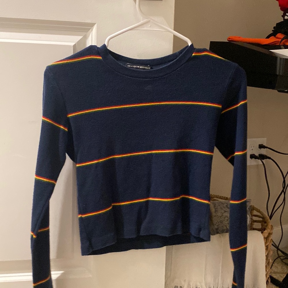Brandy Melville dark blue long sleeve